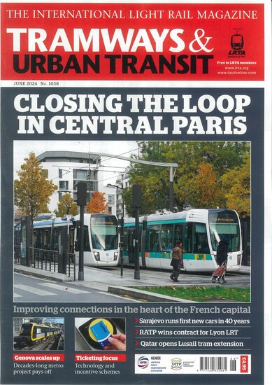 Tramways &amp; Urban Transit Magazine