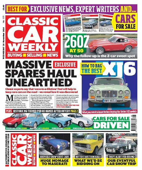 Classic Car Weekly Magazine